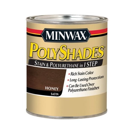 Minwax QT Honey Sat Polyshade 613960444